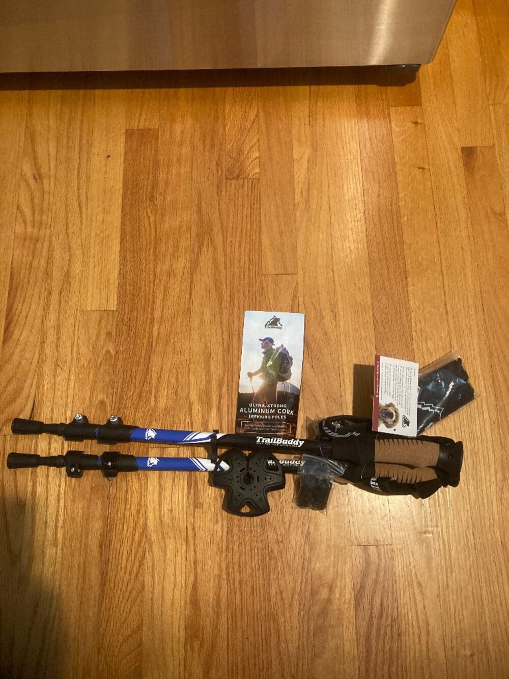 NEW Ultra-Strong Aluminum Cork Trekking Poles